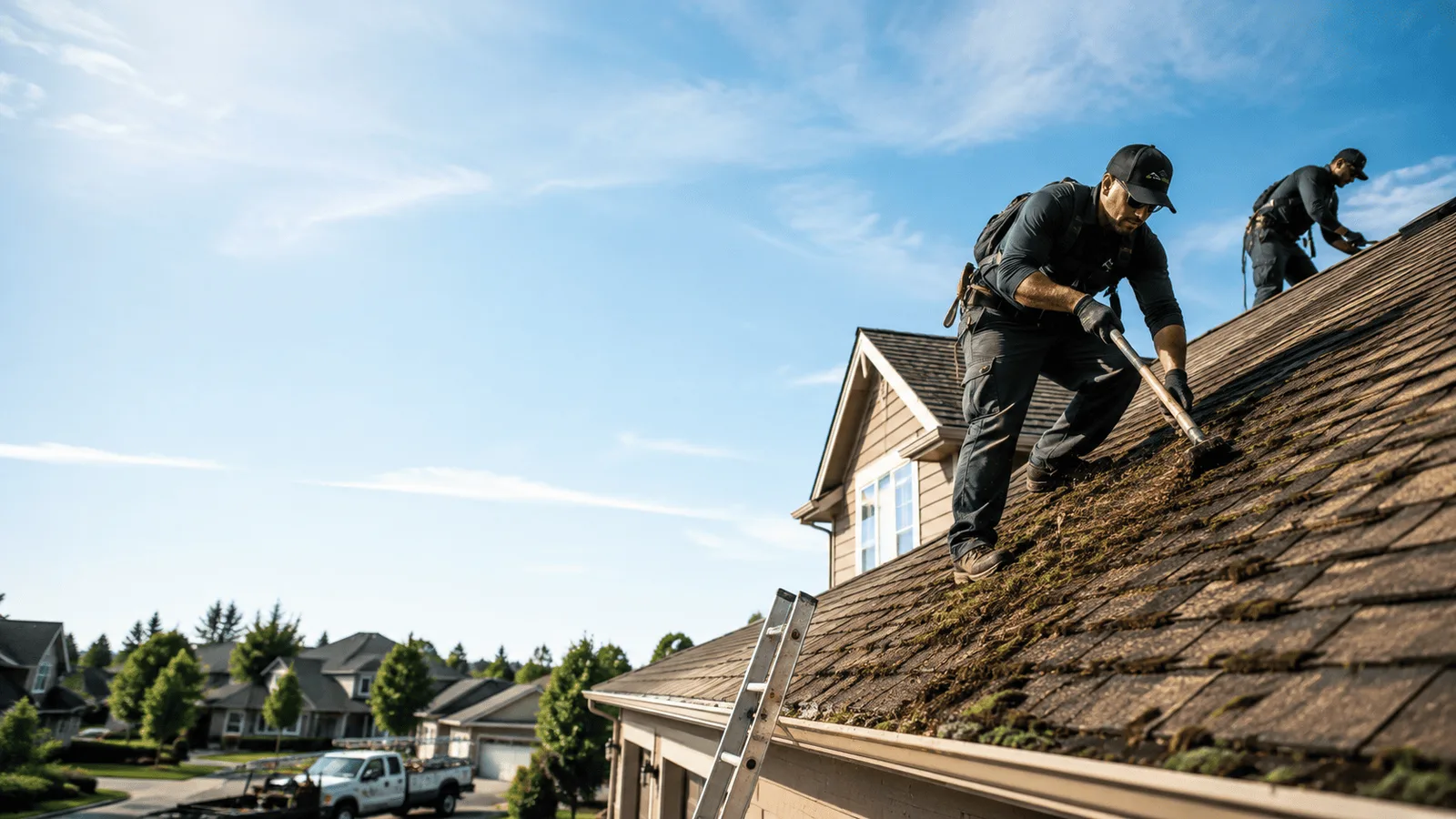 Roof Moss Removal in Lyman, ME near me